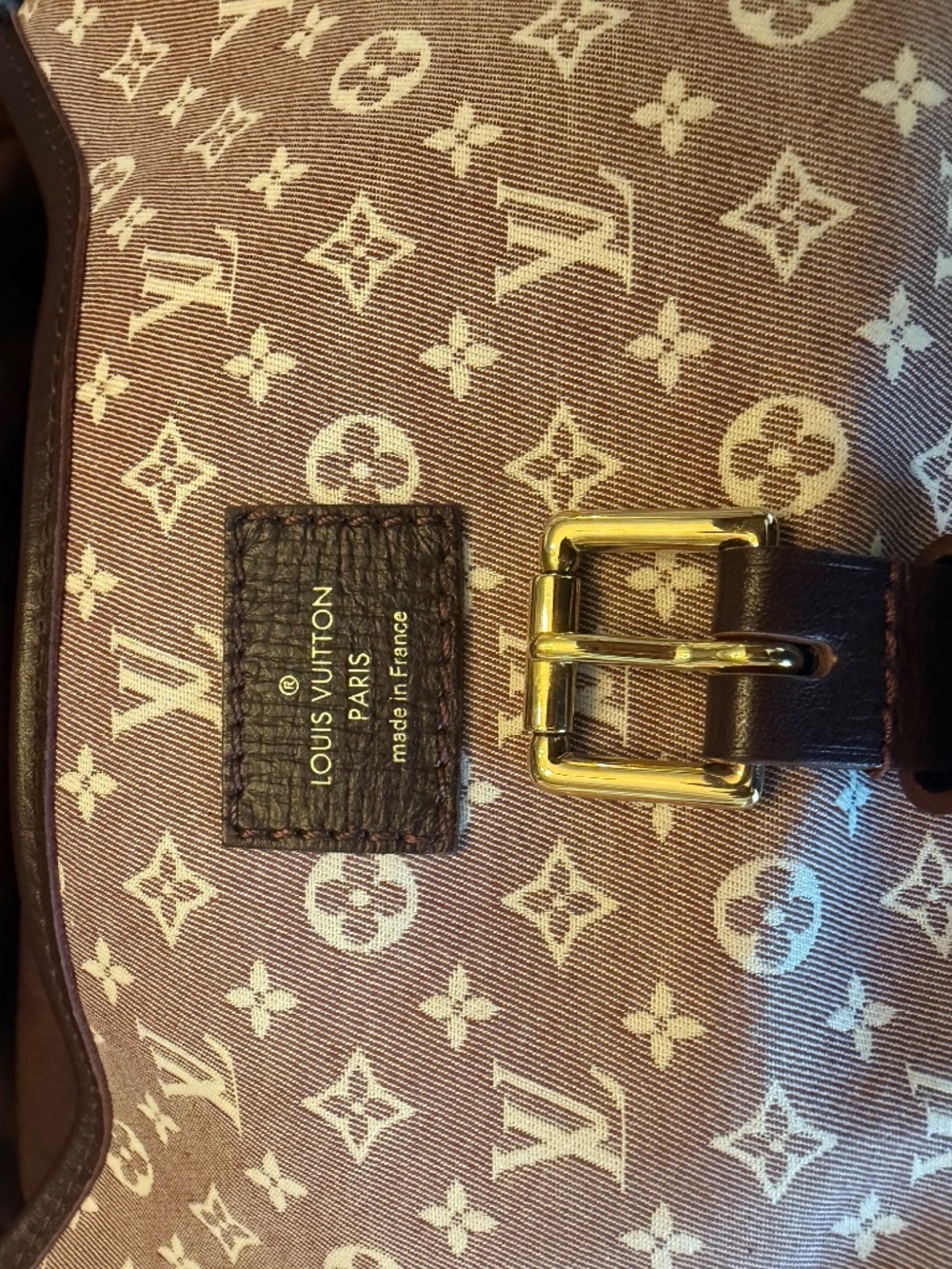 Louis Vuitton Vintage 2012 Sepia Monogram Idylle Saumur PM 20 Canvas Crossbody - Picture 4 of 16